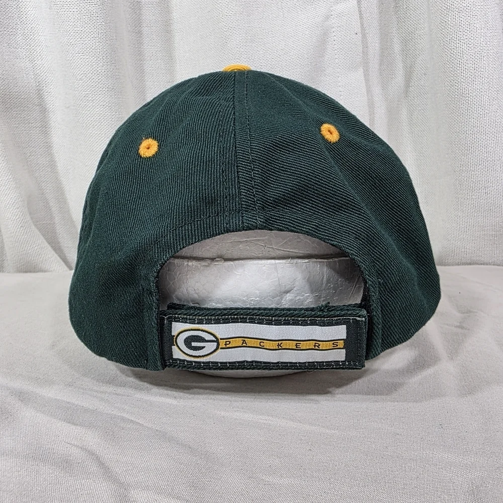 NFL Team Apparel Youth Green Bay Packers Adjustable Hat